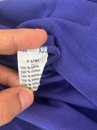 Polo Lacoste Viola Originale - Taglia 5/L