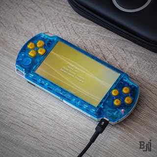 PSP 2000 Amber Ocean USB-C 64GB Batería Nueva