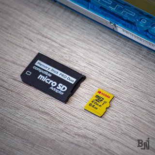 PSP 2000 Amber Ocean USB-C 64GB Batería Nueva