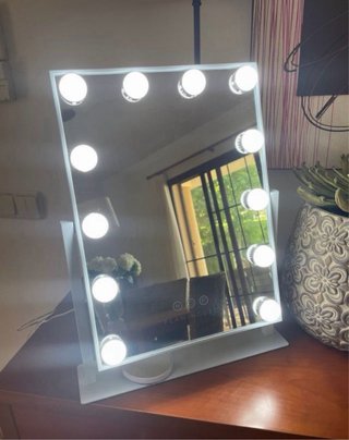 Espejo tocador de Maquillaje con Luces LED