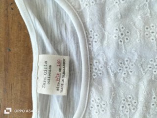 Lote 3 camisetas niña Zara y Primark T9 años