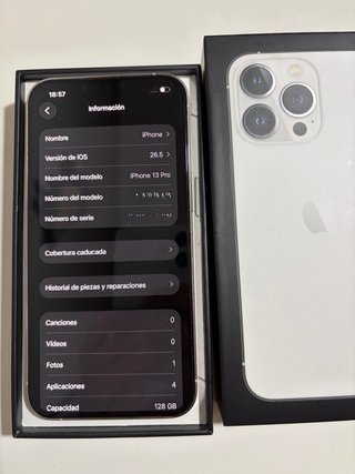 iPhone 13 Pro 128GB Blanco