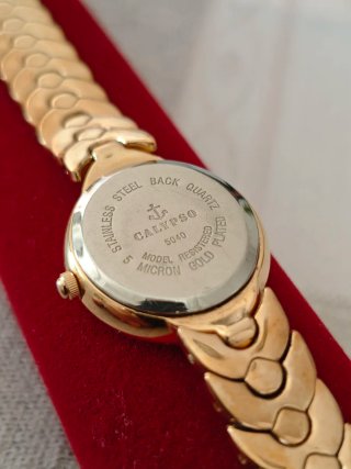Reloj Calypso Señora Chapado Oro