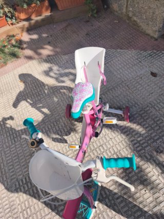 Bicicleta Infantil Minnie Rosa