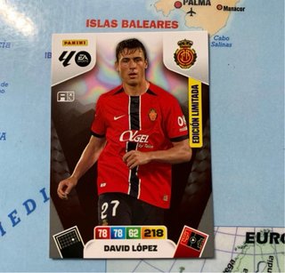 David Lopez edición limitada adrenalyn XL 25-26