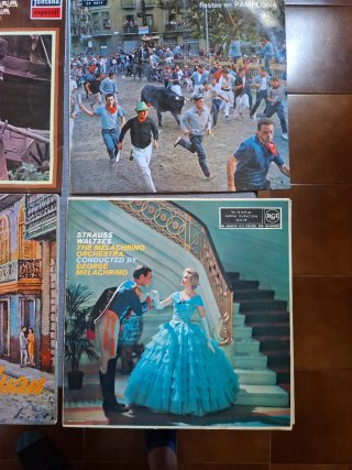 Lote 6 Vinilos Música Clásica y Festiva