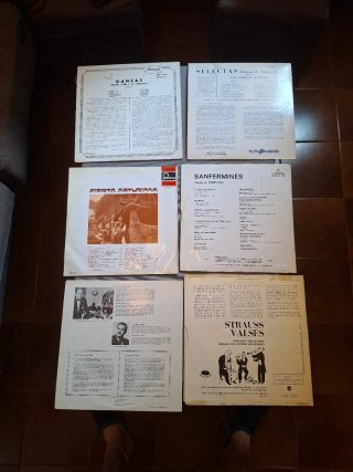 Lote 6 Vinilos Música Clásica y Festiva