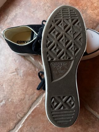 Converse Talla 40 Negras