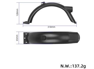 Guardabarros trasero patinete Xiaomi Mi 4 (Nuevo)