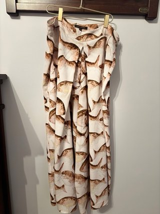 Conjunto Adolfo Domínguez Blusa y Falda Pantalón