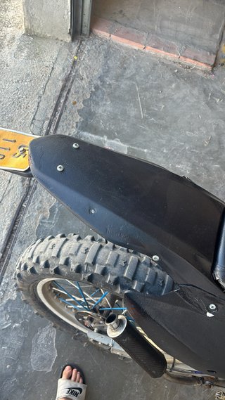 Plásticos MH Ryz Enduro/Motocross Negros