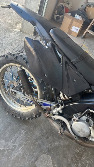 Plásticos MH Ryz Enduro/Motocross Negros