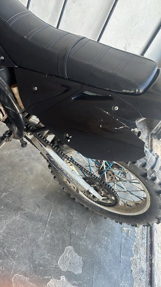 Plásticos MH Ryz Enduro/Motocross Negros