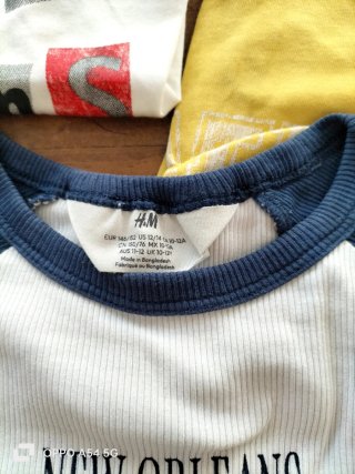 Lote 6 Camisetas Variadas H&S Divided TS