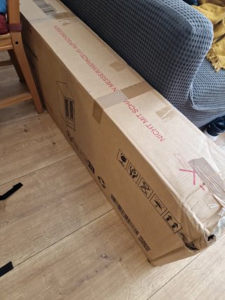 Mueble cajonera/aparador madera y ratán