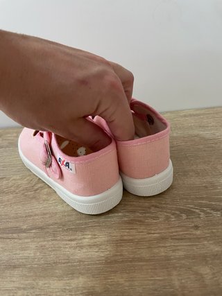 Axa Scarpe Bambina Pelle e Cotone Tg 27