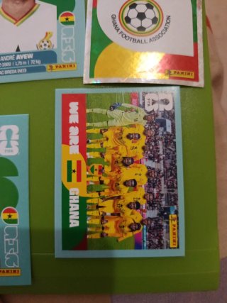 Cromos de fútbol  mundial 2026 Ghana Panini