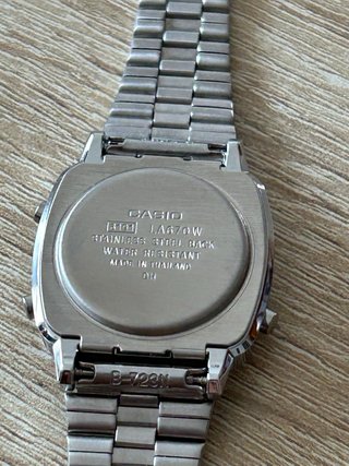 Reloj Casio Digital Vintage Plata