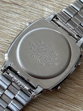 Reloj Casio Digital Vintage Plata