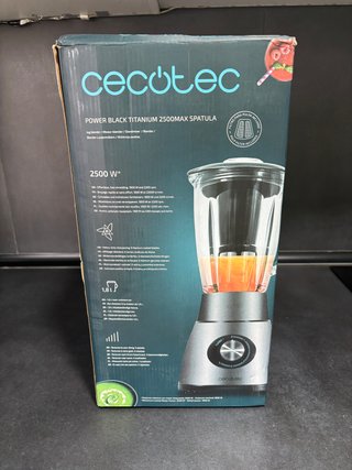 Batidora Cecotec Power Black Titanium 2500 nueva