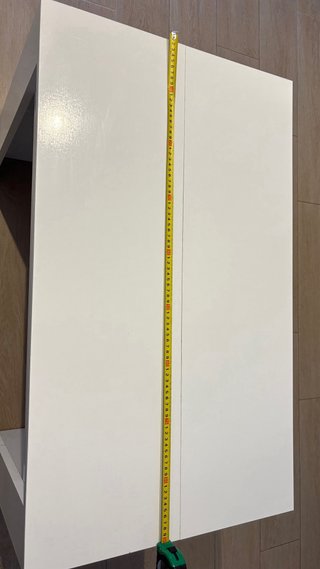 Mesa extensible blanca 240cm