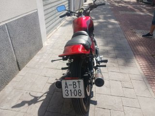 Honda CB 450 DX 1989. Matriculada el 1990.