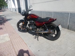 Honda CB 450 DX 1989. Matriculada el 1990.