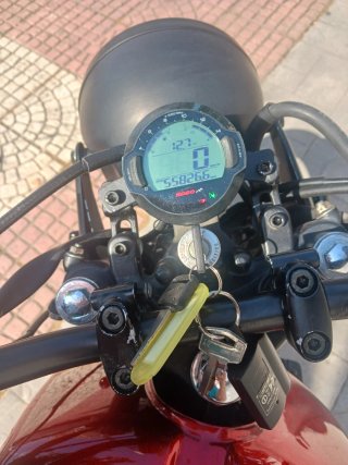 Honda CB 450 DX 1989. Matriculada el 1990.