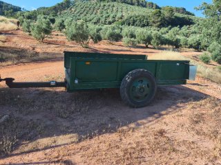 Batea para tractor oruga sin documentación