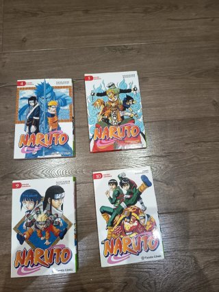 Naruto manga 1-13