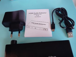Extractor Audio HDMI 5.1CH 4K 3D.