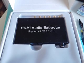 Extractor Audio HDMI 5.1CH 4K 3D.
