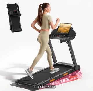 Cinta de correr plegable