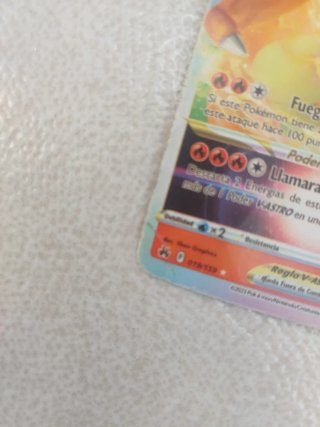 Charizard VASTRO Carta Pokémon 280 PS