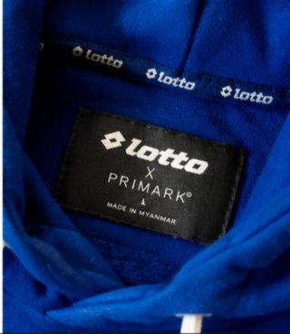 Sudadera Lotto x Primark Azul