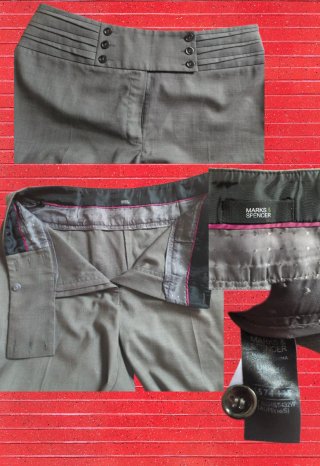 Pantalón de vestir Marks & Spencer - Talla 16