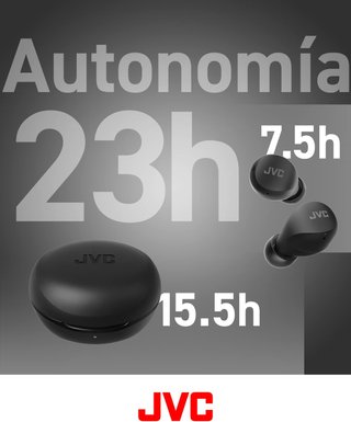 JVC auriculares inalámbricos pequeños [2ZCS]