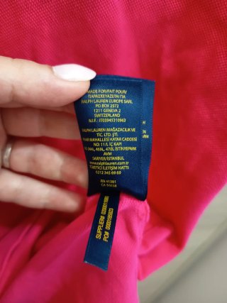 Polo Ralph Lauren fucsia taglia XS