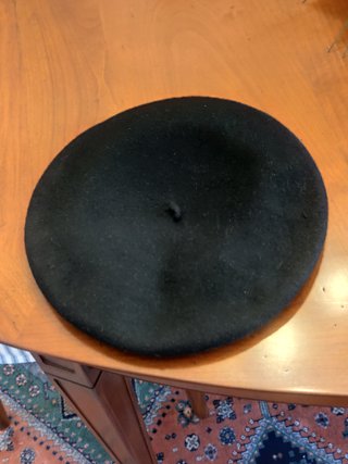 Boina/Chapela ELOSEGUI negra talla 57. Como nueva