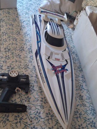 Lote de coches y barcos RC