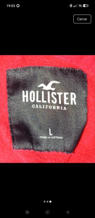 Sudadera Hollister California Talla L