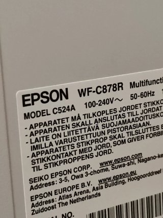 Fotocopiadora color multifunción EPSON WFC878R