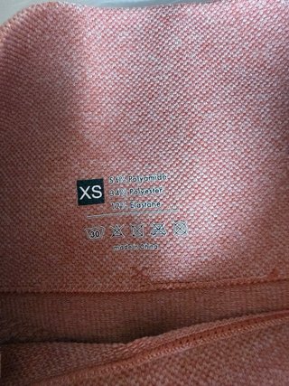 Leggings Cortos Deportivos Rosa Talla Única