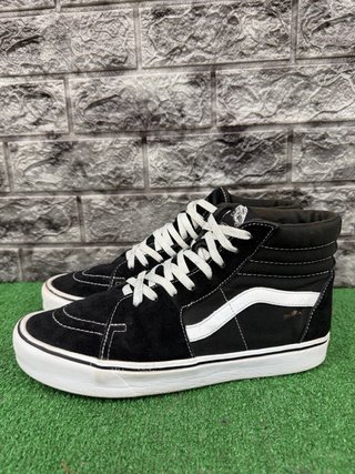 Vans Sk8-Hi Scarpa Alta Nera Taglia 44