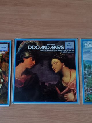Lote 3 vinilos música clásica