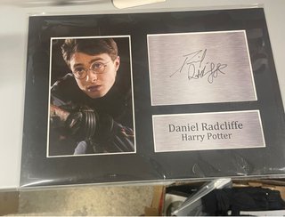Harry Potter Daniel Radcliffe Firma