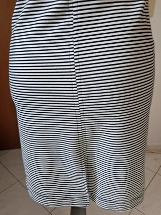 Zara Abito a Righe Taglia L