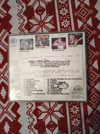 Oi! The Arrase Anarkoi! CD Punk Rock