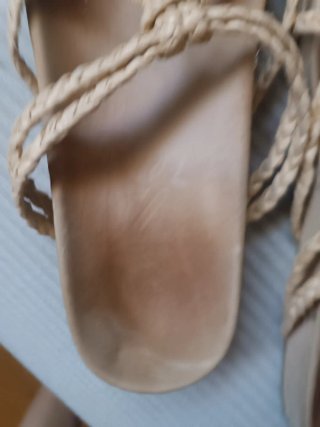 Sandalias Mango rafia Talla 38