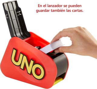 Mattel UNO Extreme juego cartas lanzador